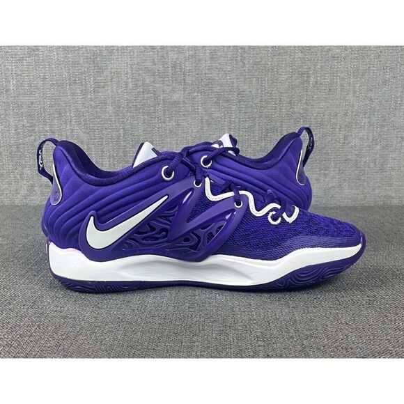 Nike KD15 TB Promo Court Purple White DX6648 500 Men's Size 10 - Picture 6 of 10
